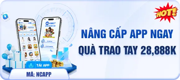 f8bet khuyến mãi nâng cấp app ngay trao quà liền tay 28888k